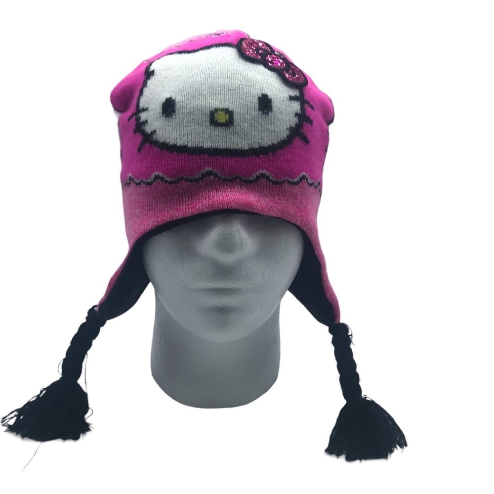 Hello Kitty Pink Knit Hat